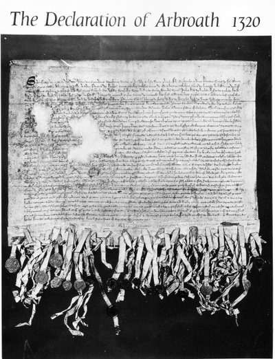 The Declaration of Arbroath, 6 April 1320 by Scottish School